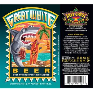 Lost Coast Brewery Great White