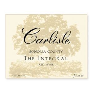 2017 Carlisle Winery The Integral Red