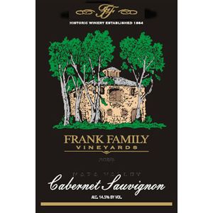 2018 Frank Family Vineyards Napa Valley Cabernet Sauvignon