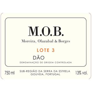 2016 M.O.B. Dão Lote 3