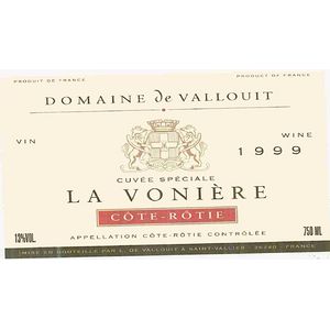 1999 Domaine de Vallouit Cuvée Spéciale La Vonière Côte-Rôtie