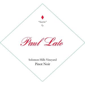 2020 Paul Lato Wines Suerte Solomon Hills Vineyard Pinot Noir