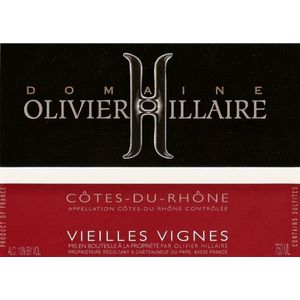 2020 Domaine Olivier Hillaire Côtes du Rhône Vieilles Vignes