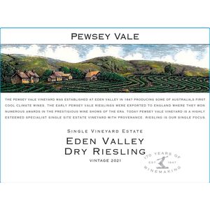 2021 Pewsey Vale Eden Valley Dry Riesling
