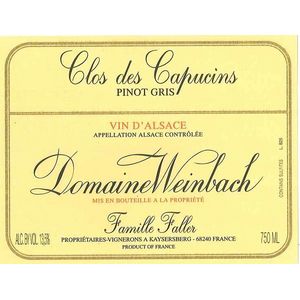 2020 Domaine Weinbach Pinot Gris Clos des Capucins