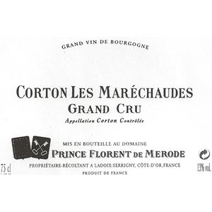1988 Prince Florent de Merode Corton Les Maréchaudes