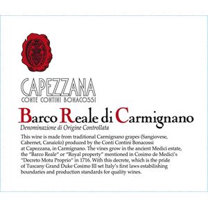 2019 Capezzana Barco Reale di Carmignano