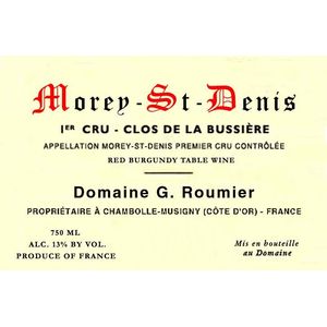 1999 Domaine G. Roumier Morey-St-Denis Clos-de-la-Bussière