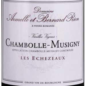 2019 Domaine Armelle et Bernard Rion Chambolle-Musigny Les Echézeaux Vieille Vigne