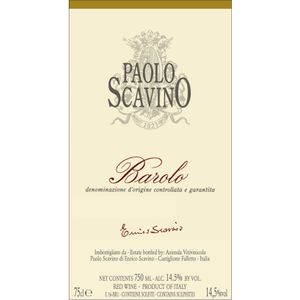 2019 Paolo Scavino Barolo