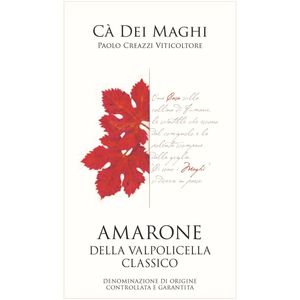 2016 Cà dei Maghi Amarone della Valpolicella Classico