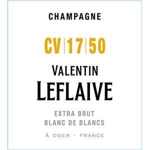 Valentin Leflaive Champagne CV 17 50 Blanc de Blancs Extra Brut