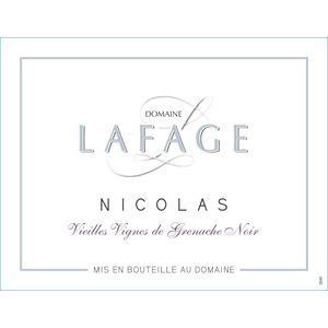 2020 Domaine Lafage Cuvée Nicolas Vieille Vignes Grenache Noir