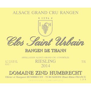 2000 Domaine Zind-Humbrecht Clos St-Urbain Rangen de Thann Riesling