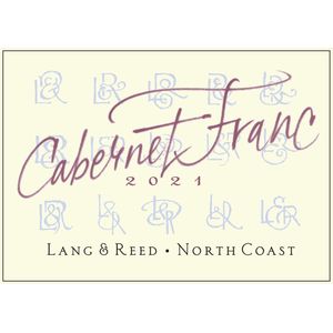 2021 Lang & Reed North Coast Cabernet Franc