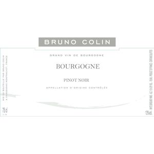 2018 Domaine Bruno Colin Bourgogne Pinot Noir