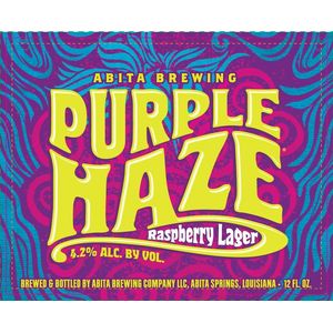Abita Brewing Company Purple Haze Raspberry Lager