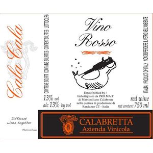 Calabretta Cala Cala Vino Rosso