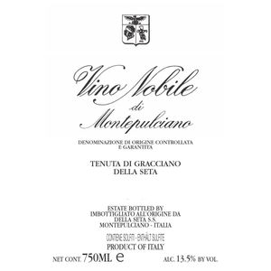 2019 Tenuta di Gracciano della Seta Vino Nobile di Montepulciano