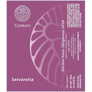 2017 Podere Santa Maria Colleoni Selvarella Sangiovese