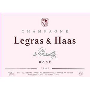 Legras & Haas Champagne Brut Rosé