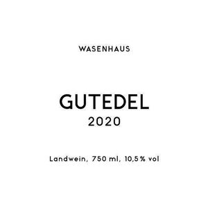 2021 Wasenhaus Gutedel