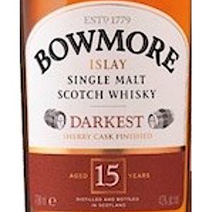 Bowmore Darkest Aged 15 Years Single Malt Scotch Whisky