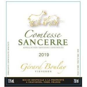 2020 Gérard Boulay Sancerre Comtesse