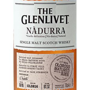 The Glenlivet Nàdurra Oloroso Sherry Cask Single Malt Scotch Whisky