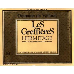 1985 Domaine de Vallouit Hermitage Les Greffières