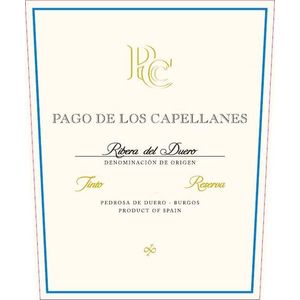 2018 Pago de Los Capellanes Ribera del Duero Reserva