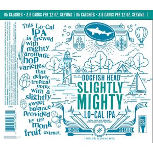 Dogfish Head Craft Brewery Slighty Mighty