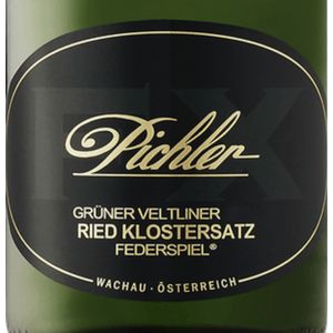 2018 F.X. Pichler Ried Klostersatz Federspiel Grüner Veltliner
