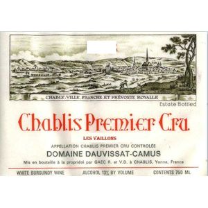 2009 Domaine Dauvissat-Camus Chablis Vaillons