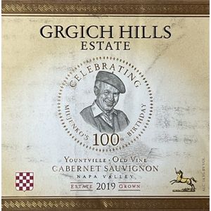 2019 Grgich Hills Estate Centennial Edition Old Vine Cabernet Sauvignon
