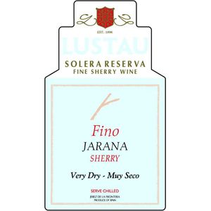 Lustau Solera Familiar Fino Sherry Jarana
