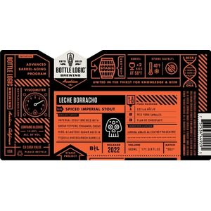 2022 Bottle Logic Brewing Leche Borracho Spiced Imperial Stout