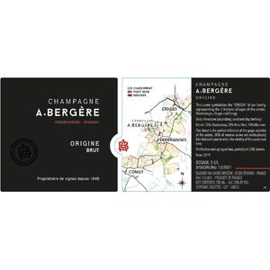A. Bergère Origine Brut Champagne