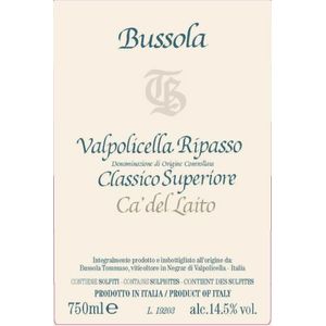 2017 Tommaso Bussola Valpolicella Classico Superiore Ripasso Ca' del Laito