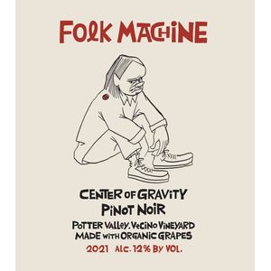 2021 Folk Machine Center of Gravity Vecino Vineyard Pinot Noir
