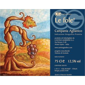 2018 Cantina Giardino Le Fole Campania Aglianico