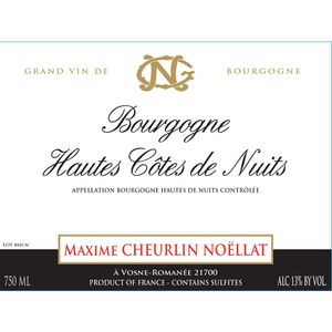 2020 Maxime Cheurlin Noëllat Bourgogne Hautes Côtes de Nuits