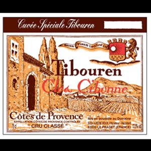 2021 Clos Cibonne Côtes de Provence Tibouren Cuvée Spéciale Rouge