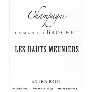 2010 Emmanuel Brochet Champagne Extra Brut Les Hauts Meuniers