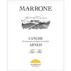 2021 Gianpiero Marrone Langhe Arneis Tre Fie
