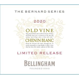 2020 Bellingham Wines The Bernard Series Old Vine Chenin Blanc