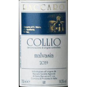 2020 Dario Raccaro Collio Malvasia