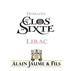 2017 Domaine Grand Veneur Lirac Clos de Sixte