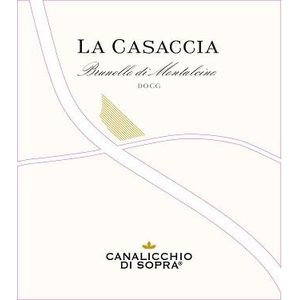 2017 Canalicchio di Sopra Brunello di Montalcino La Casaccia