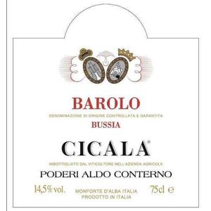 2017 Poderi Aldo Conterno Barolo Bussia Cicala